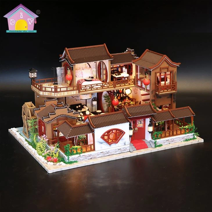 Creative Wooden House Toy