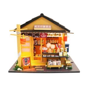 Siop Groser Tŷ Miniatur DIY