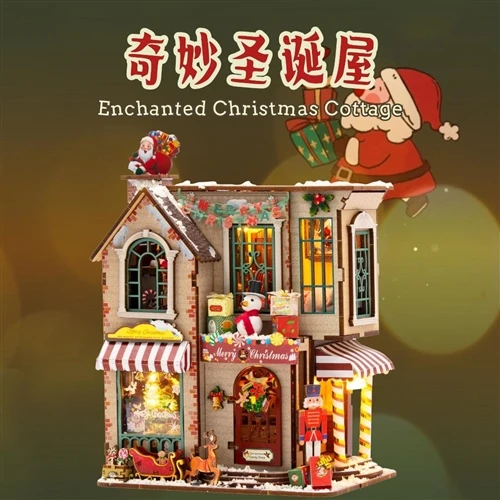 Y Dollhouse DIY Gwerthu Gorau Ar Gyfer Tymor y Nadolig